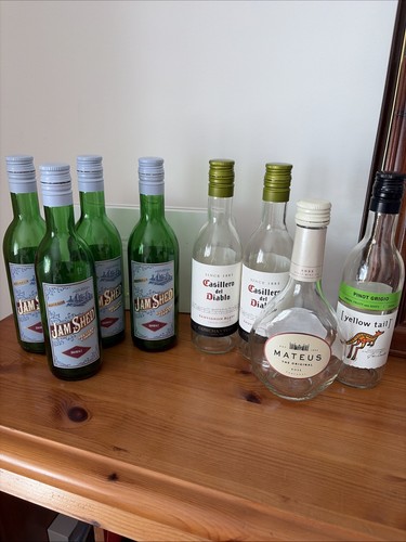 Empty wine bottles 187ml - 8,