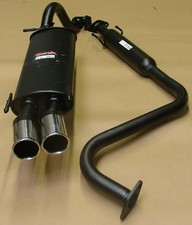 MG ZR 1.4i & 1.8i Sportex Exhaust System - Twin 3" Round Tailpipes