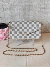 Original LOUIS VUITTON Pochette Felicie Damier Ażur