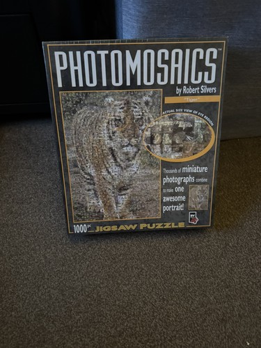 Photomosaics tiger jigsaw - jigsaw,