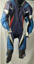 Vintage Dainese One Piece Wiz Motorcycle Leather Suit Size 54