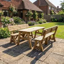 Victoria Rounded Picnic Table