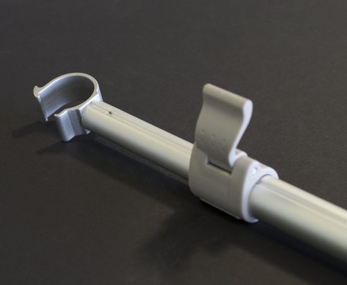 Telescopic rod control for - rod,