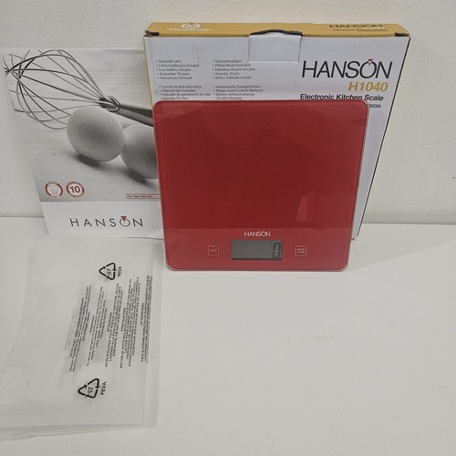 Hanson h1040 electronic - h1040,
