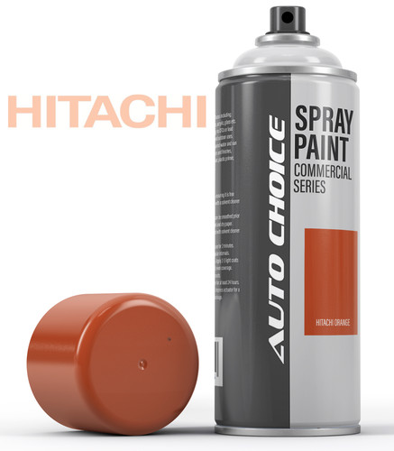 Hitachi orange aerosol spray - orange,