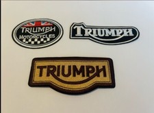 TRIUMPH MOTORCYCLE SET OF 3