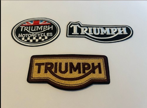 Triumph motorcycle set - of, 3