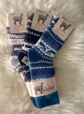 Alpaca Christmas Socks 3-pack