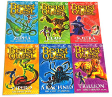 Beast Quest Series 2 by Adam Blade: 6 Books - Paperback Perfect Unread Condition