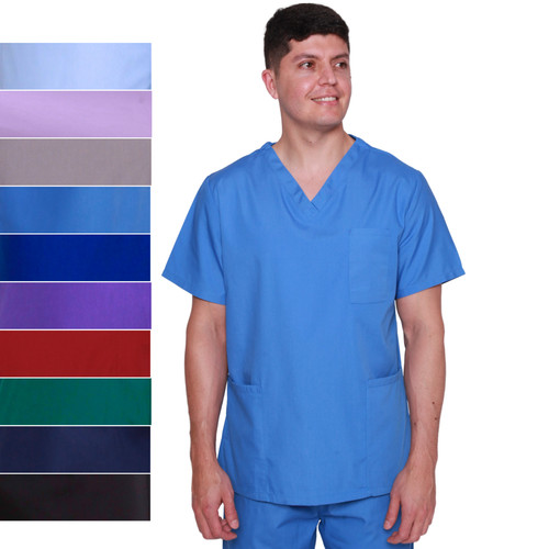 Lister scrub tunic top - tunic,