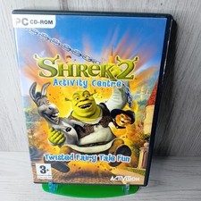 SHREK 2 ACTIVITY CENTRE PC CD ROM GAME - RARE RETRO GAMING