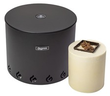 El Campo Matte Black Fire Pit