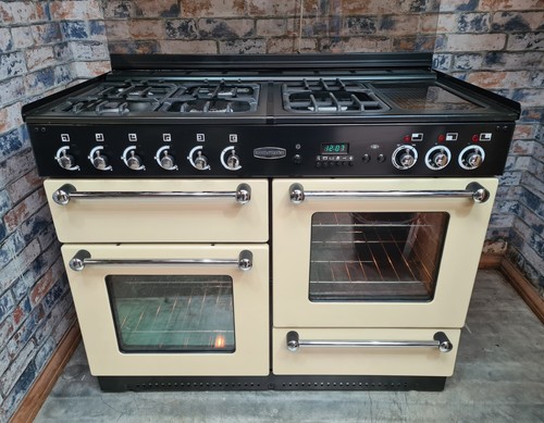 Rangemaster 110 cream chrome - rangemaster, cream/chrome