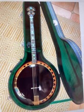 irish tenor banjo, ultrasound rosewood, 23” scale, gold plating, laminated