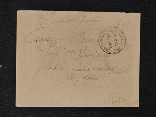 Ww1 military post italian - military,