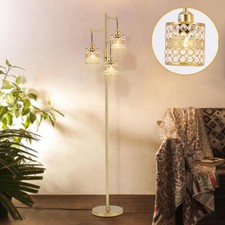3-Head Floor Lamp Lights