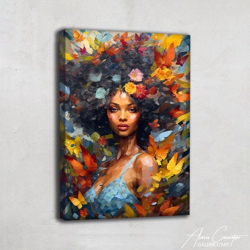 Woman wall art canvas - art,