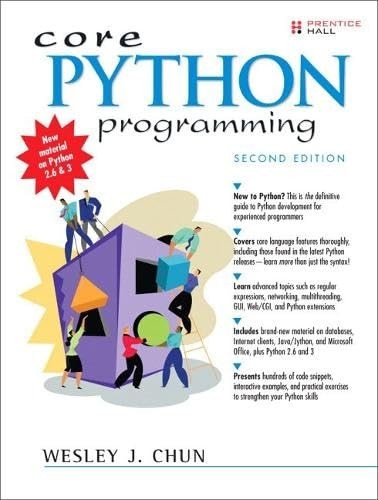 Core python programming - core, by