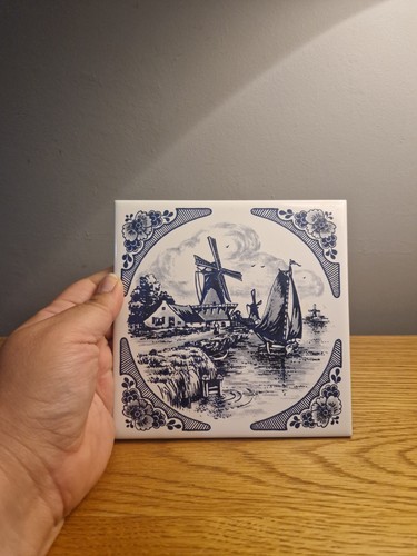 Decorative tile dutch - -,
