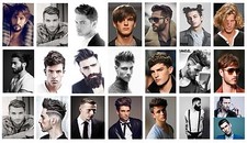 HAIRDRESSER,BARBER,HAIR SALON,HAIR STYLE A4 A3 A2 MEN'S HAIR POSTER BUY1GET2FREE