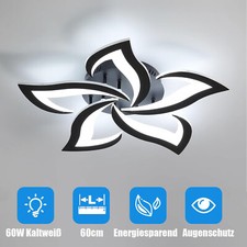 Flower LED Ceiling Light Modern Chandeliers Lamp Cold White Bedroom Living Room