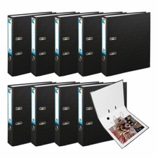 10 x A4 Black Lever Arch Files