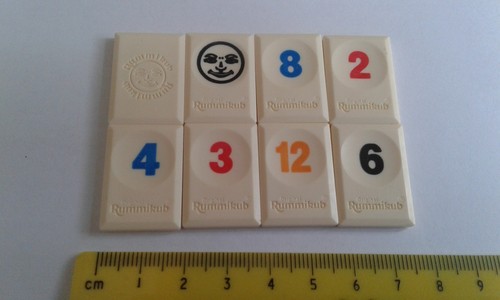 Rummikub travel number tile - rummikub,