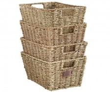 Seagrass Storage Baskets, Set