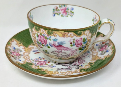 Minton 4863 green cockatrice - 4863,