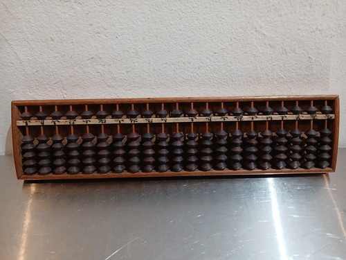 Antique wooden abacus japanese - wooden,