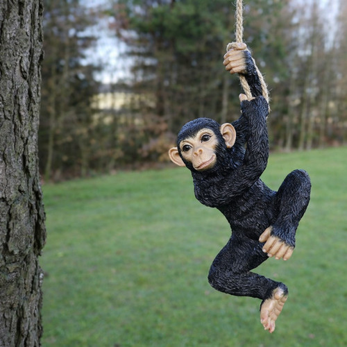 Swinging monkey garden - swinging,