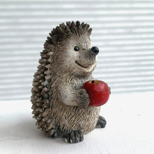 Vintage hedgehog with - hedgehog,