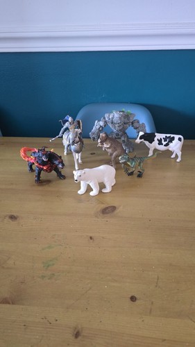 Schleich animal figures bundle - animal,