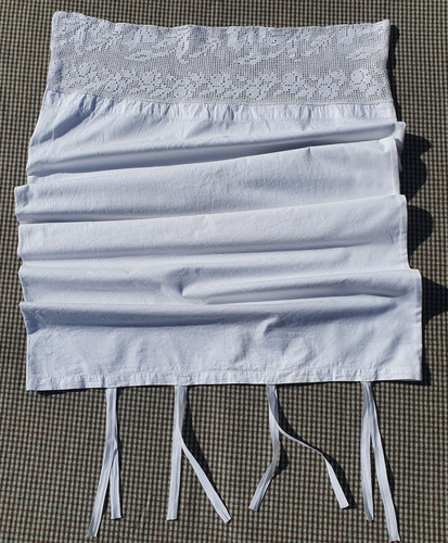 Vintage pillowcase white with - vintage,