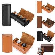 2/3 Slot Watch Box Leather