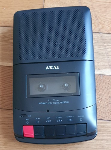 Akai a61024 cassette player - cassette, &