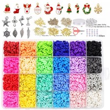 10000+PCS Clay Beads for