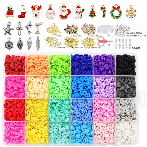 10000 pcs clay beads - clay, for