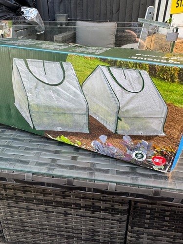 Two greenhouse cold frame - cold,