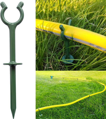 Garden hose guide stakes - stakes, set