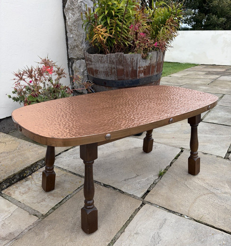 Vintage 1970 retro hammered - 1970's,