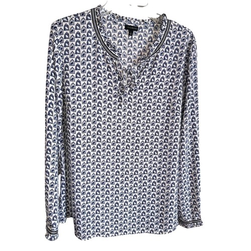 Talbots womens navy white - talbots,
