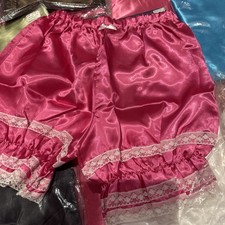  Sissy pink Shorts Silky Satin