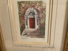 PHILIP GRAY “GEORGIAN DUBLIN” SIGNED AND INSCRIBED PRINT, TO THE PALIE FAMILY