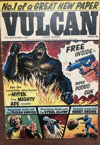 Vulcan comic number - , 27th