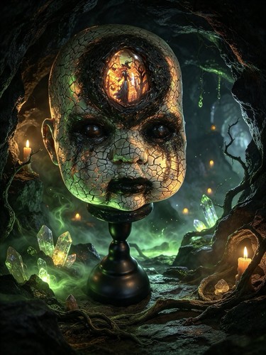 Ooak horror doll - horror, creepy