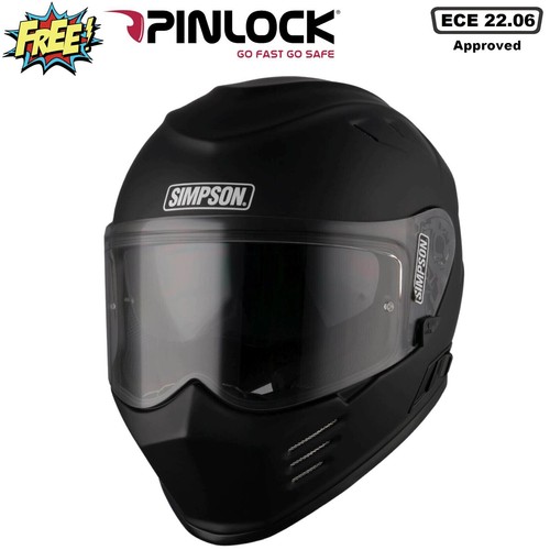 Simpson venom matt black full - venom,