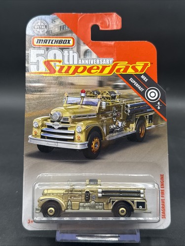 2019 matchbox seagrave fire - matchbox,