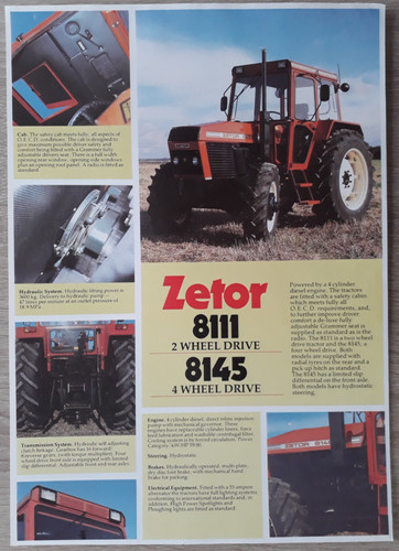 Zetor 8111 8145 crystal - zetor,