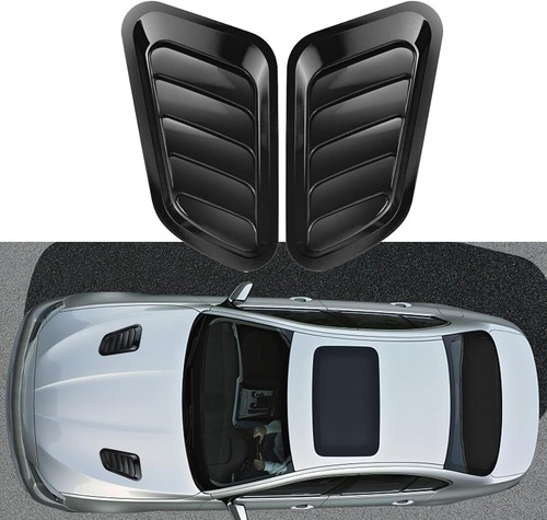 Gloss black bonnet scoop - gloss,